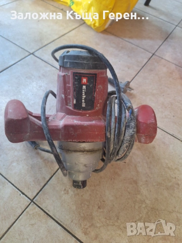 Строителен миксер , бъркалка Einhell TC MX 1200, снимка 3 - Други инструменти - 54339750