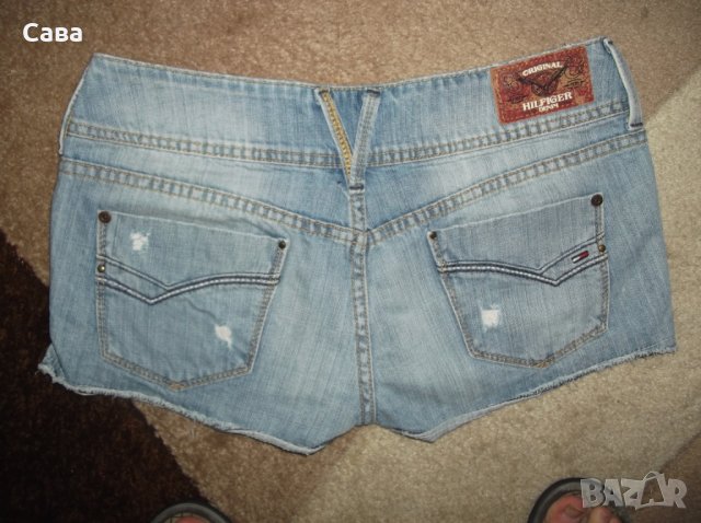 Къси дънки TOMMY HILFIGER, PLACE DU JOUR   дамски,М-Л, снимка 8 - Дънки - 29662478