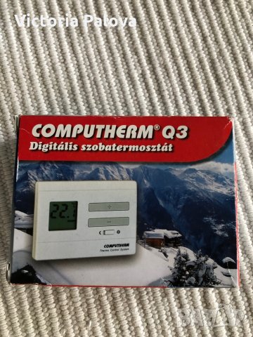 Нов термостат COMPUTHERM Q3, снимка 1 - Радиатори - 29967028