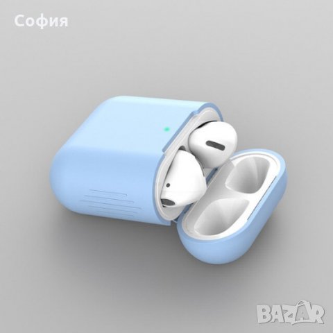 Силиконов кейс, калъф за слушалки Apple Airpods и други модели в различни цветове НАЛИЧНО!!!, снимка 11 - Калъфи, кейсове - 31569429