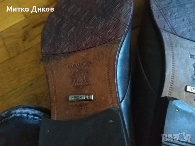 Daniel Hechter Франция пръскани обувки естествена кожа размер №44 стелка 28см, снимка 15 - Официални обувки - 38428362