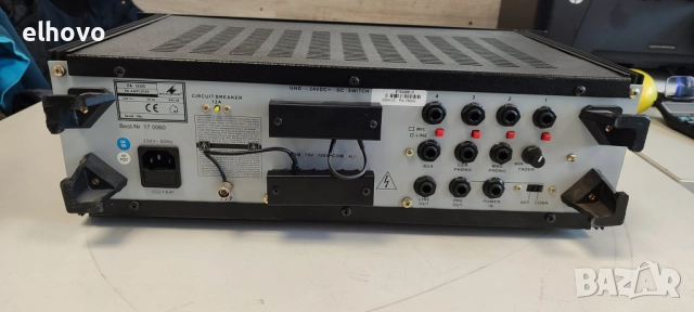 Усилвател Monacor PA-1500, снимка 9 - Ресийвъри, усилватели, смесителни пултове - 52139628