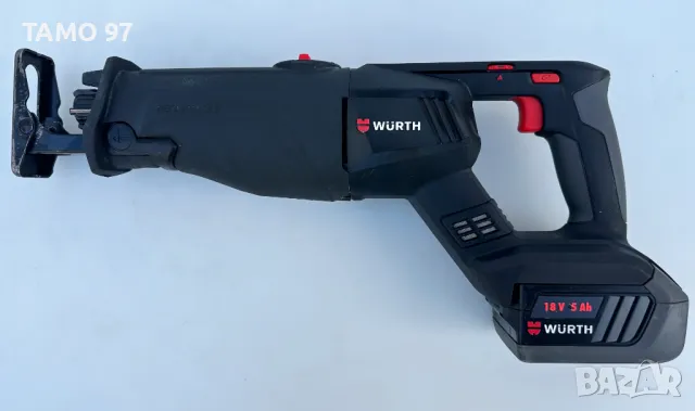 Wurth AFS 18 COMPACT - Безчетков акумулаторен саблен трион 2x18V 5.0Ah, снимка 2 - Други инструменти - 49781091