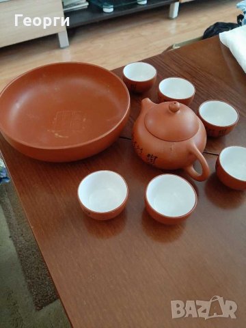 Японски сервиз за чай,саке, снимка 2 - Сервизи - 30369029