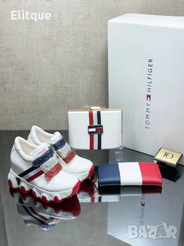 дамски маратонки на платформа miu miu Tommy Hilfiger Gucci , снимка 4 - Маратонки - 52612319