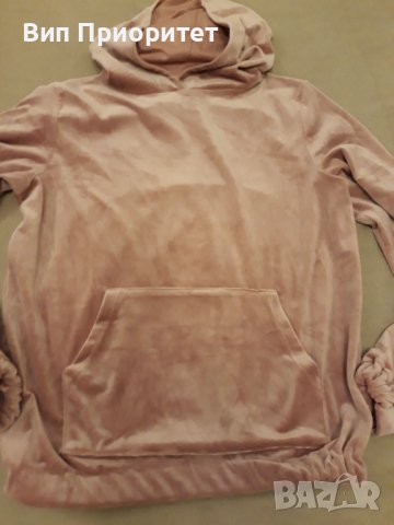 Прекрасна спортна горница- Суитчър пепел от рози, нов , комфортен, красив и удобен, снимка 5 - Суичъри - 39217734