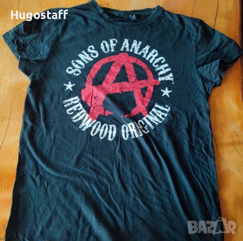 Оригинална Sons of Anarchy мъжка блуза тениска фланелка т шърт M, снимка 3 - Тениски - 51781729
