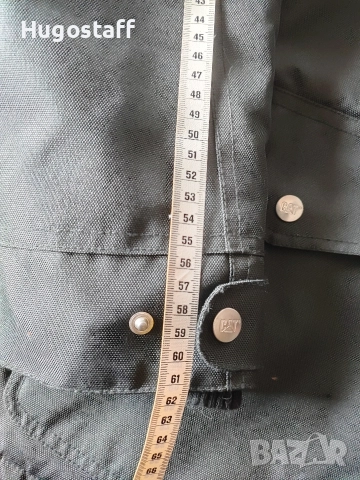 Мъжко черно качулка непромокаемо работно яке Caterpillar heavy duty (CAT)., снимка 10 - Якета - 52590759