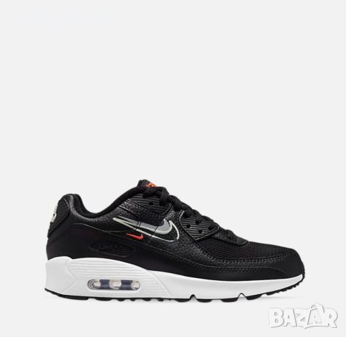 НАМАЛЕНИЕ !!!Маратонки Nike Air Max 90 Black/White Multy Swoosh DO6489-001, снимка 1