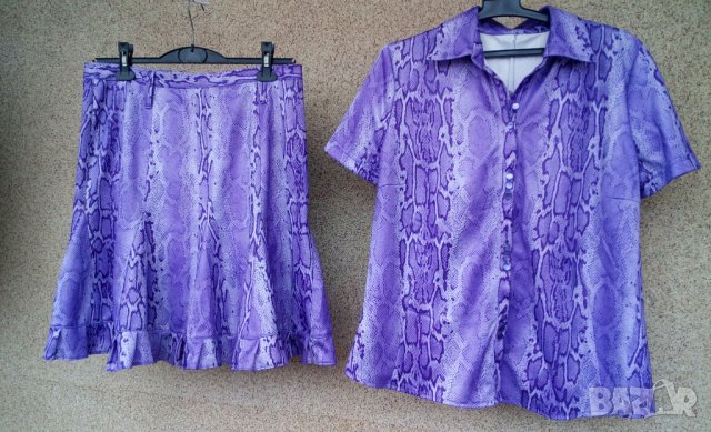 Елегантен, тоалет с къс ръкав , състоящ се от 2 части, снимка 1