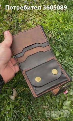  Портфейли  и картхолдери ръчна изработка, снимка 6 - Портфейли, портмонета - 53905502