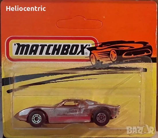 Форд ГТ цвят хром Matchbox Bulgaria , снимка 3 - Колекции - 56117710