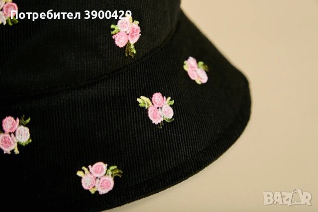 Дамска Кадифена Шапка Violette, снимка 5 - Шапки - 52183845