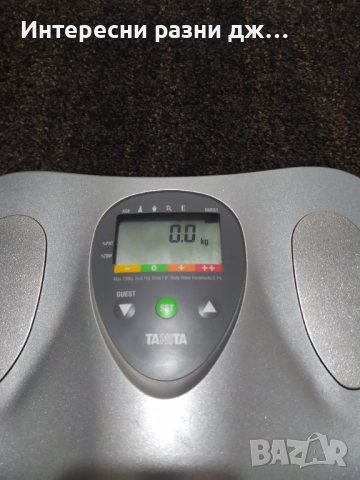 Телесен анализатор Tanita -Japan, снимка 2 - Фитнес уреди - 51635822