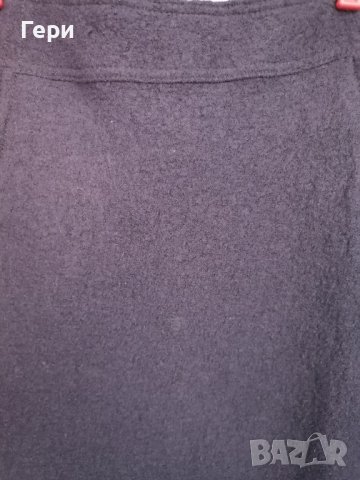 Лилава дамска пола за студените дни, снимка 3 - Поли - 42350095