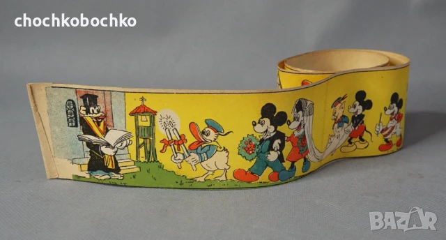 Старa лента с картинки Мики Маус,Доналд Дък