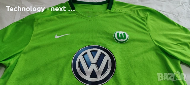 Оригинална тениска Nike VfL Wolfsburg (Волфсбург) – Сезон 21/22, снимка 3 - Футбол - 54016119