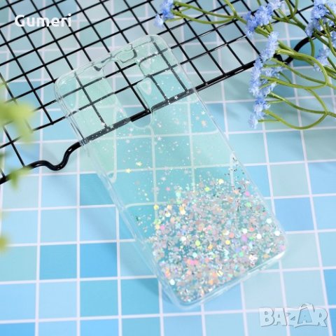 Xiaomi Redmi Note 8 Pro Силиконов гръб с брокат 