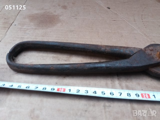 стара ножица за рязане на ламарина , снимка 8 - Антикварни и старинни предмети - 31681633