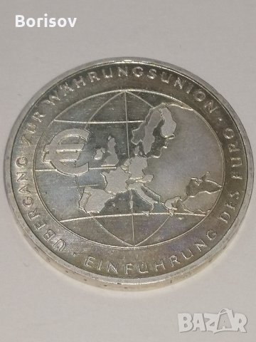 Юбилейни сребърни монети 2002г, снимка 4 - Нумизматика и бонистика - 31776403