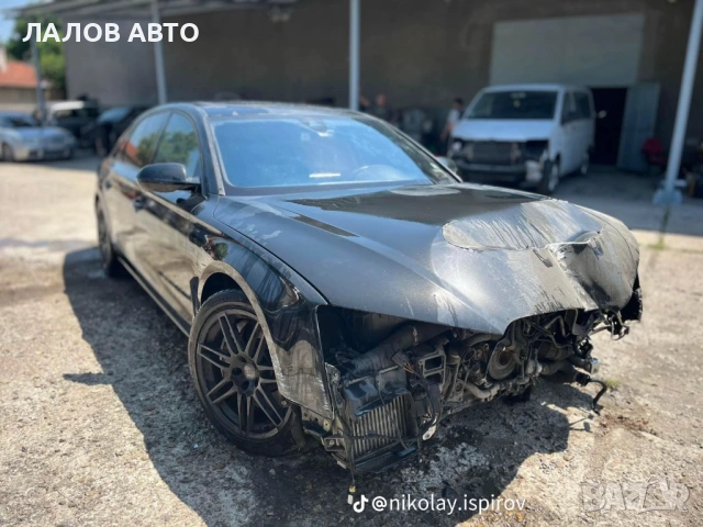 Audi A8 Long 4.2 TDI 2012г. na chasti Ауди А8 Лонг 4.2 ТДИ 350к.с. на части, снимка 3 - Автомобили и джипове - 53039755