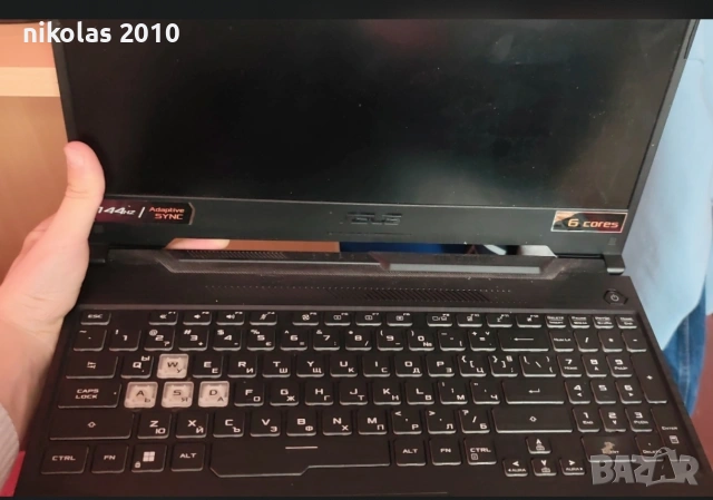 Asus TUF A15 FA506IHR | Ryzen 5 | GTX 1650 | За части или ремонт