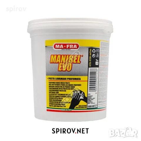 MA-FRA Manibel Pasta Evo паста за почистване на ръце с глицерин 1 L
