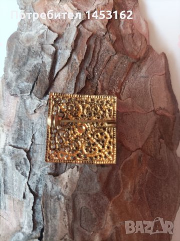 Стара чешка брошка, снимка 2 - Други - 40309132