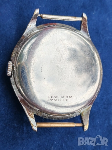 Винтидж механичен мъжки часовник Bellevue,Белвю, Швейцария. , снимка 4 - Мъжки - 51909835