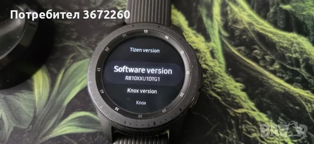 *ОТЛИЧЕН* Смарт Часовник Samsung Galaxy Watch (DC38, SM-R810), зарядно, снимка 11 - Смарт часовници - 56096238