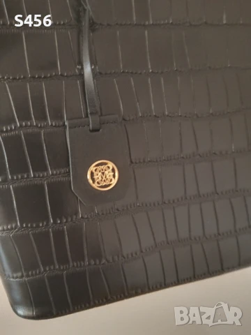 Дамска чанта ,естествена кожа ,маркова, италианска, оригинална , снимка 8 - Чанти - 50706364