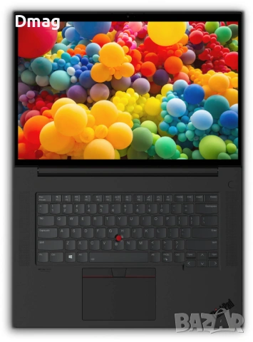 16" ThinkPad P1 / i7-11850H/ 32GB / 512GB SSD/ RTX A2000 / Win11Pro, снимка 5 - Лаптопи за работа - 54350659