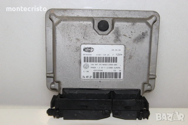 Моторен компютър ECU Fiat Panda (2003-2012г.) 55190098 / IAW 4AF.SP / 6160112400 / IAW4AFSP