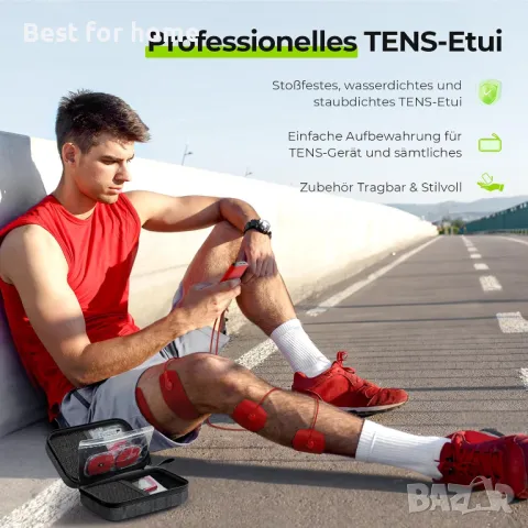 Масажор за лечение на болка с 24 тренировъчни програми  AUVON, снимка 3 - Масажори - 49792506