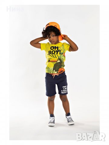 Тениска Funky XS oh boy, снимка 4 - Детски тениски и потници - 31493293
