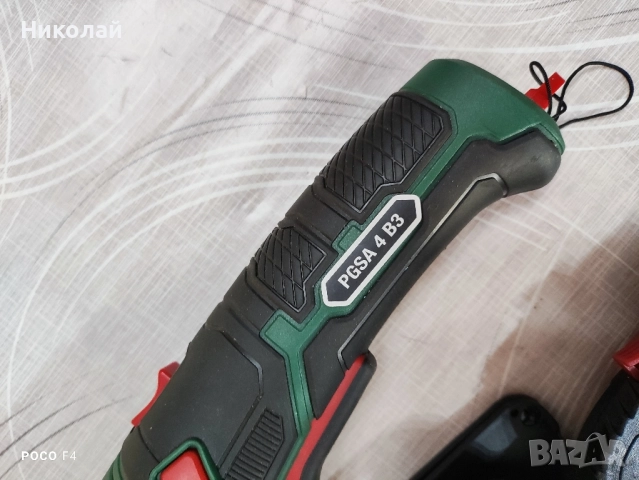 Акумулаторна ножица за трева и храсти Parkside PGSA 4 A2/B3, снимка 10 - Други инструменти - 50941507