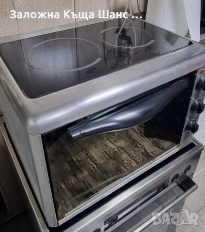 Мини готварска печка Eldom 201V, използвана, снимка 2 - Печки, фурни - 53128836