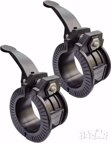 Нови качествени обезопасителни скоби/втулки за дъмбел/лост ф50, Регулируеми