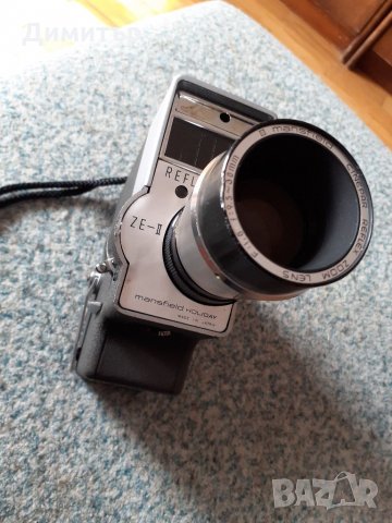 Кинокамера MANSFIELD HOLIDAY REFLEX ZOOM 8mm ZE-II Japan, снимка 5 - Камери - 31887212