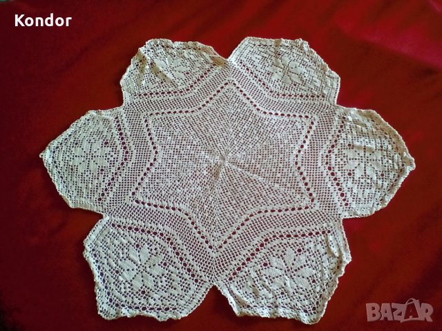 Звезда, плетена на една кука