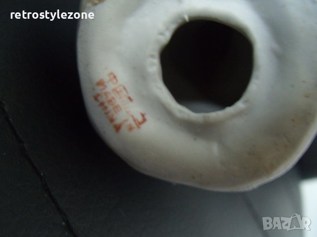 № 7116 стара порцеланова фигурка   - печат / маркировка  - височина 11,5 см , снимка 6 - Други ценни предмети - 42062676