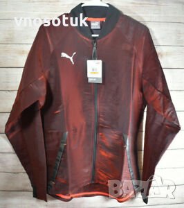 Мъжко яке PUMA FTBLNXT PRO Jacket Black/Red Blast-№  XXL, снимка 5 - Якета - 31148315