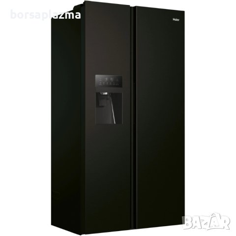 Двукрилен хладилник Side by side Haier HSR3918FIPB, 515 л, Total No Frost, Multi air Flow, Инверторе, снимка 1 - Хладилници - 40650035