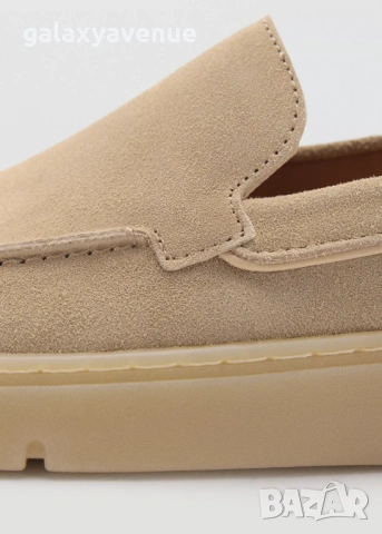 Мъжки мокасини велурена кожа, снимка 4 - Мокасини - 54067878