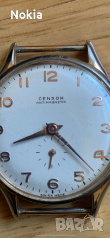 CENSOR ANTIMAGNETIC Swiss made, снимка 3 - Мъжки - 36570959