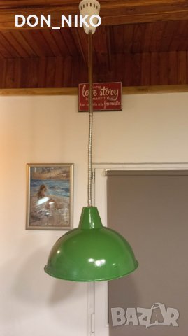 Настолна Лампа,Индустриална лампа, снимка 3 - Антикварни и старинни предмети - 39461360