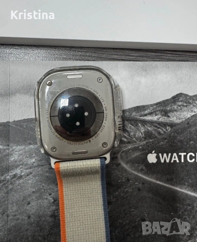 Apple Watch Ultra 2 - 2023 г. Titanium- Отлично състояние , снимка 3 - Друга електроника - 54275713