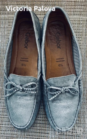 Скъпи лоуфъри/мокасини GABOR естествена кожа, снимка 7 - Дамски ежедневни обувки - 50509254