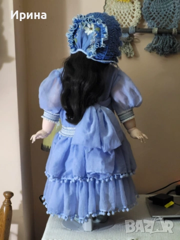 Огромна антична кукла 1907 Jumeau 80 см, снимка 8 - Антикварни и старинни предмети - 54172064