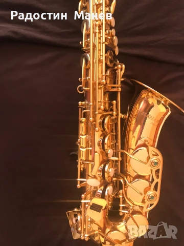 Продавам алт саксофон ELKHART deluxe, снимка 2 - Духови инструменти - 51074600